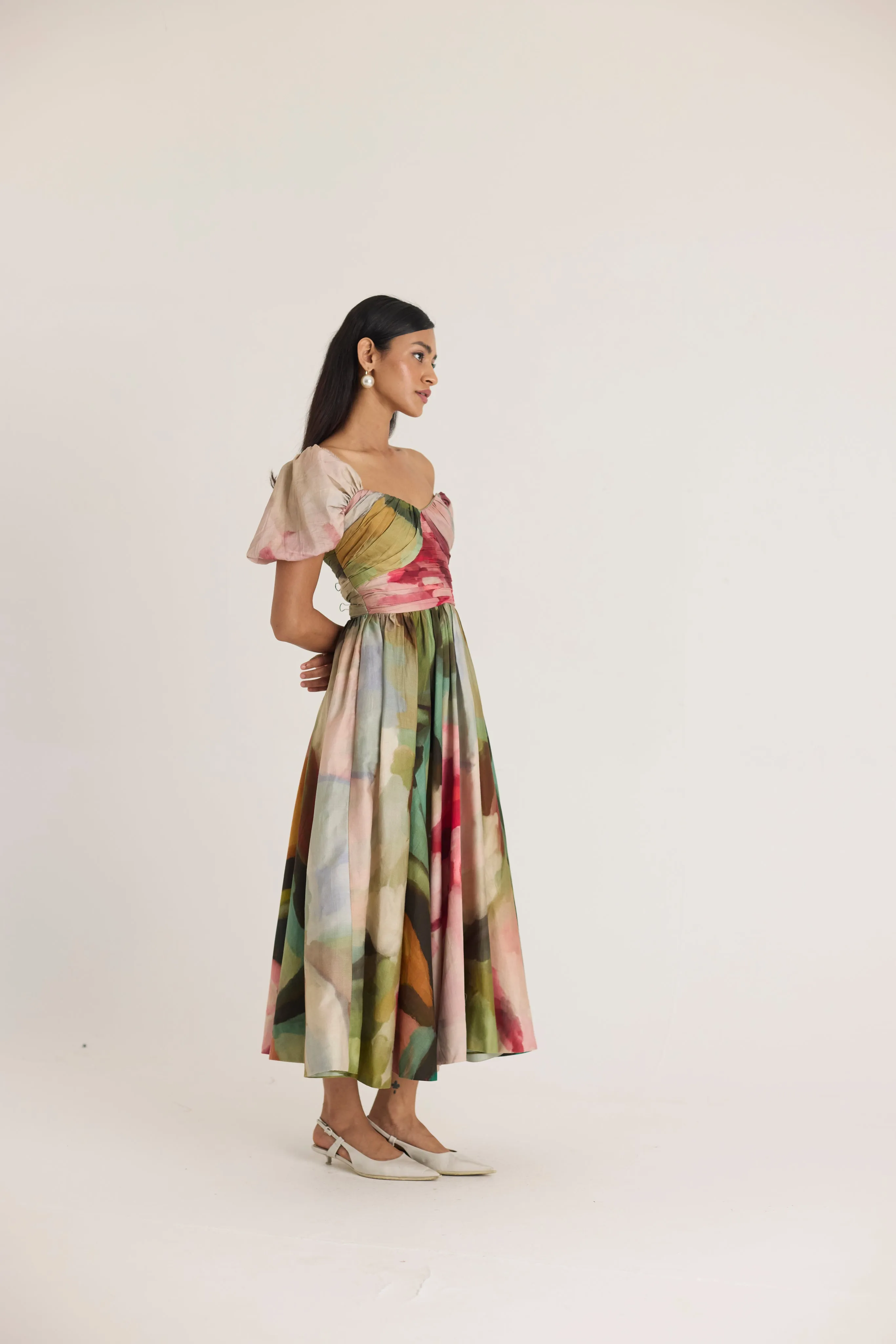 Tilly Puff Sleeve Dress