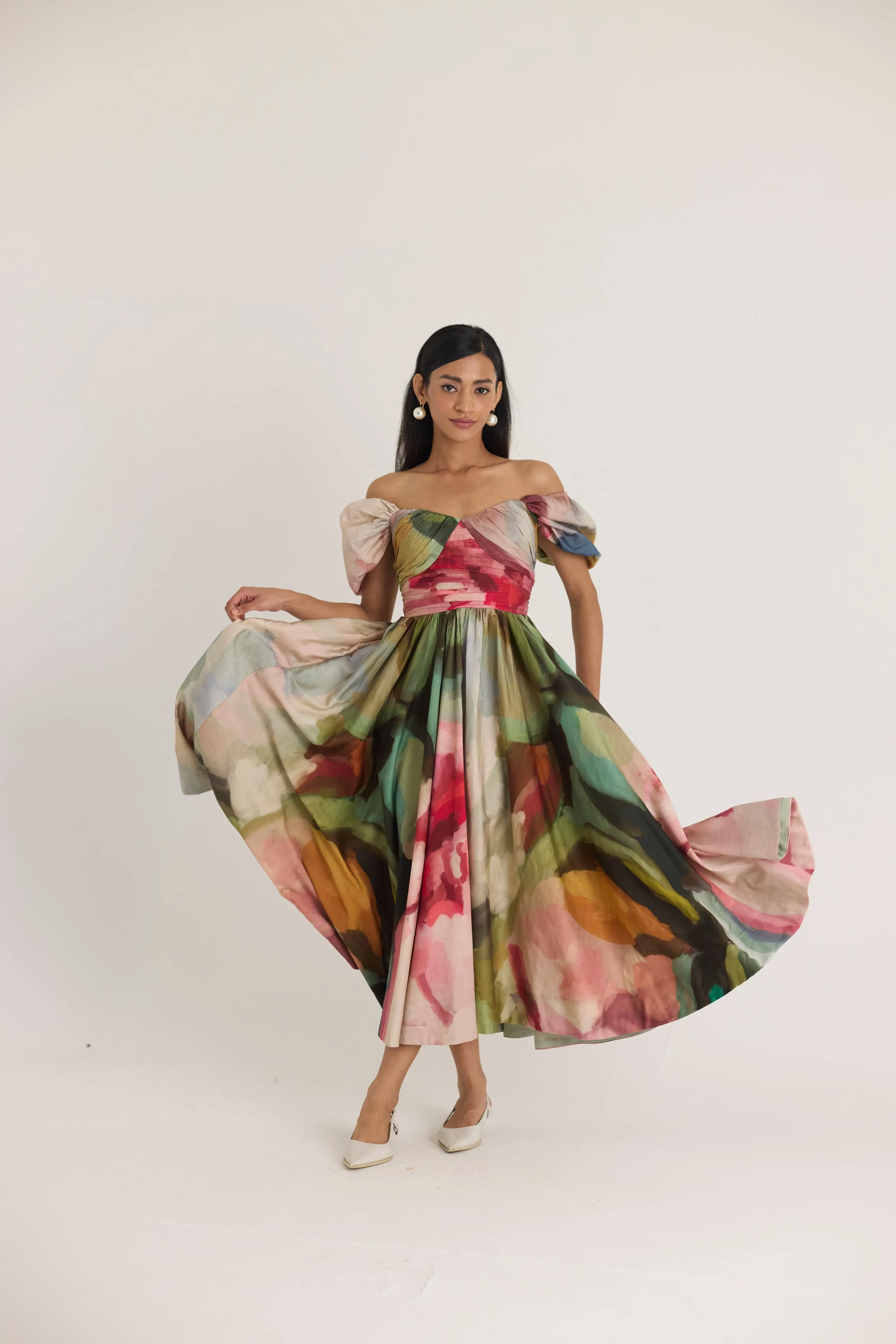 Tilly Puff Sleeve Dress