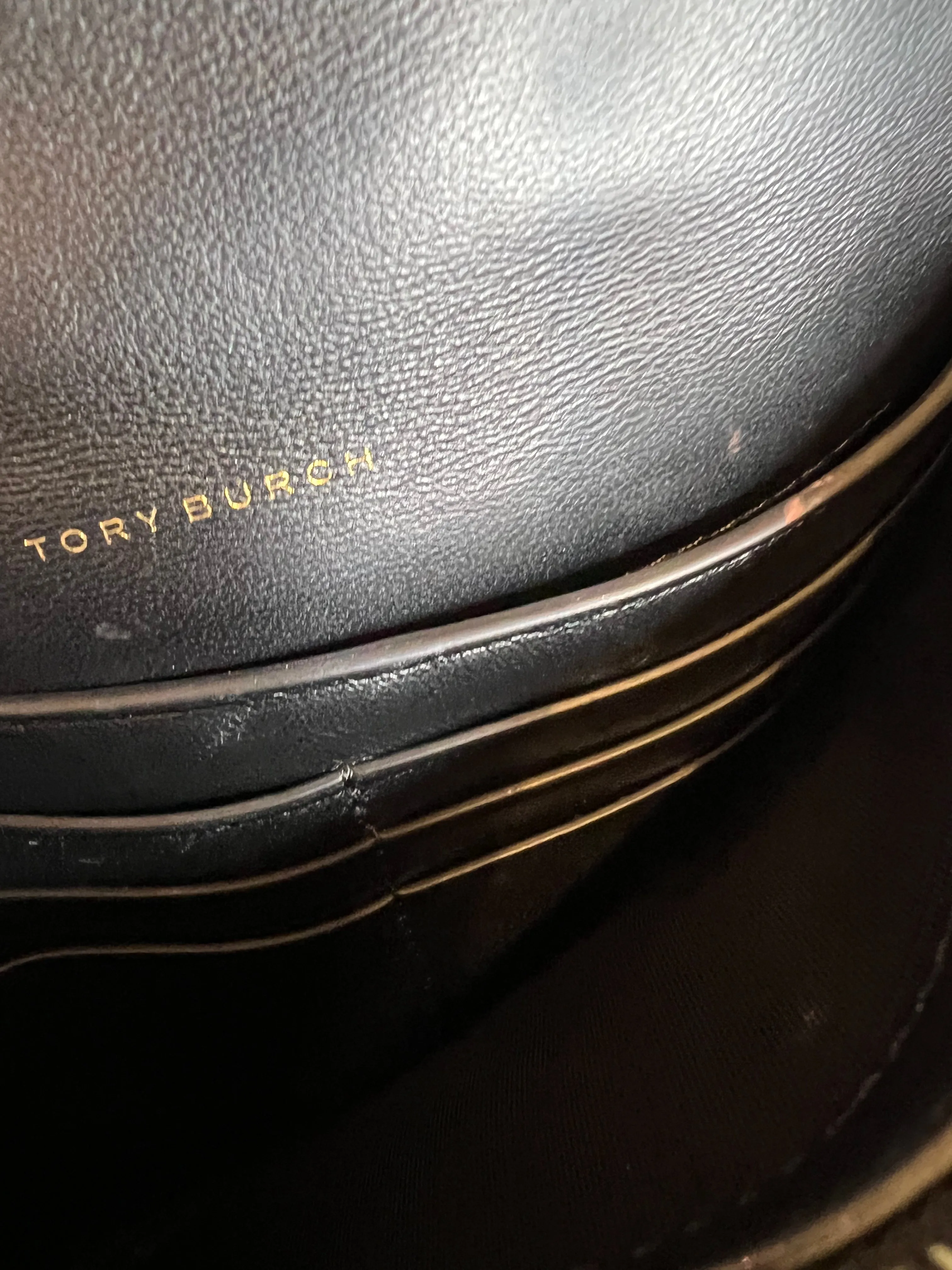 Tory Burch Black Leather Crossbody