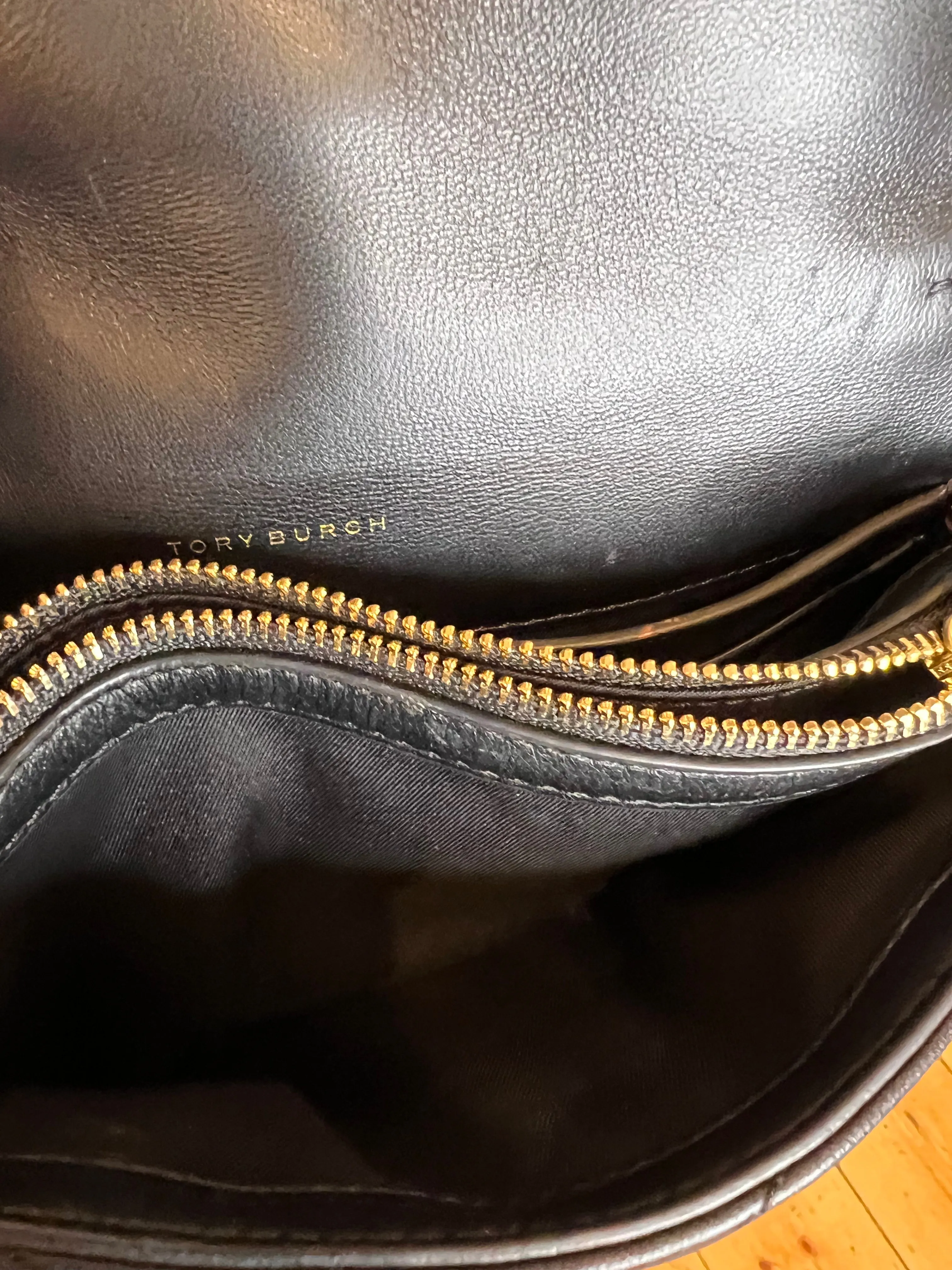 Tory Burch Black Leather Crossbody