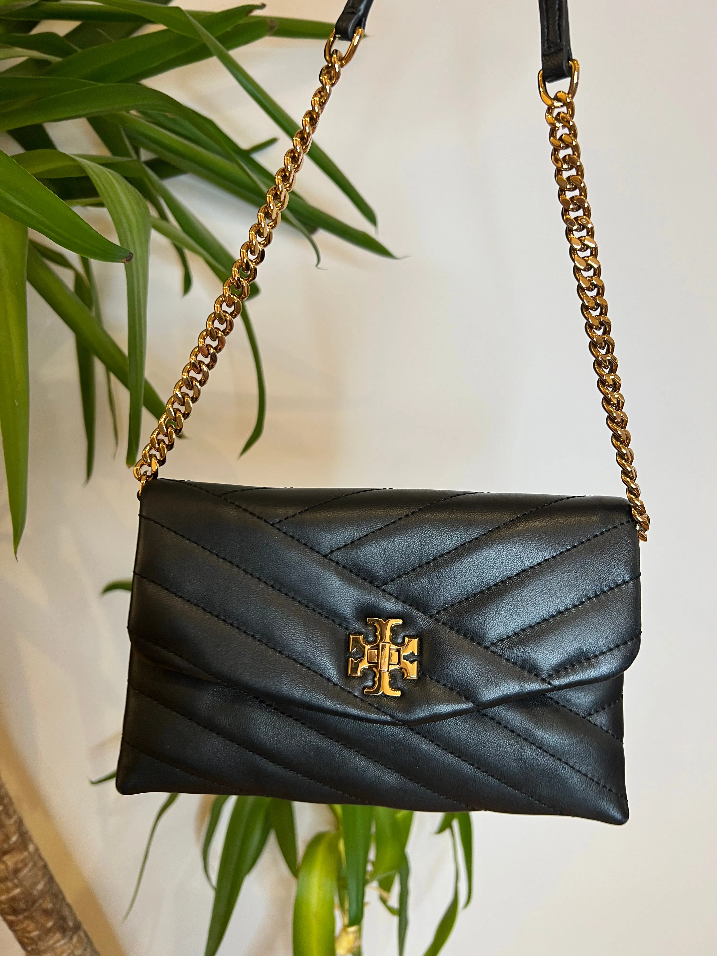 Tory Burch Black Leather Crossbody