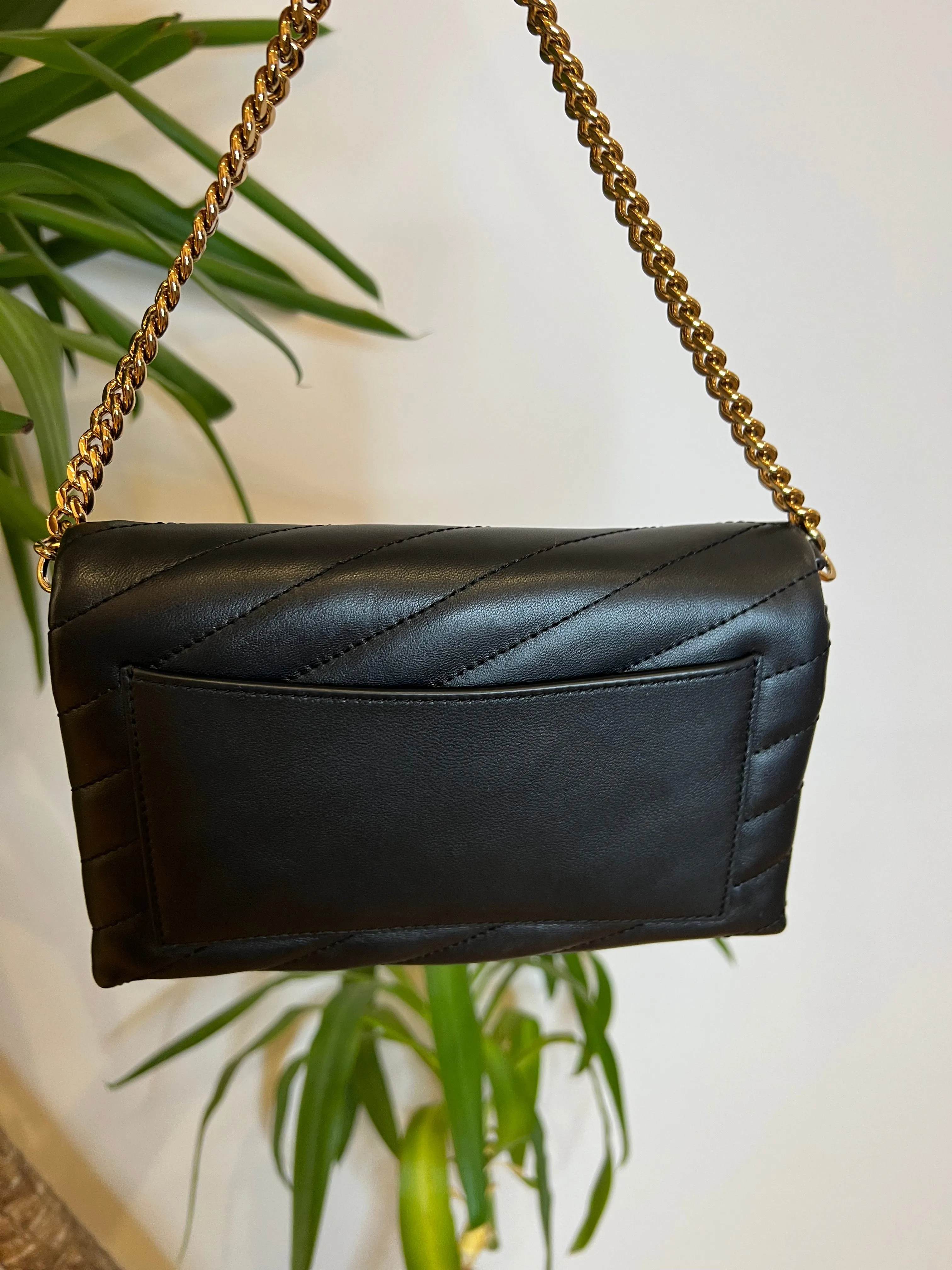 Tory Burch Black Leather Crossbody