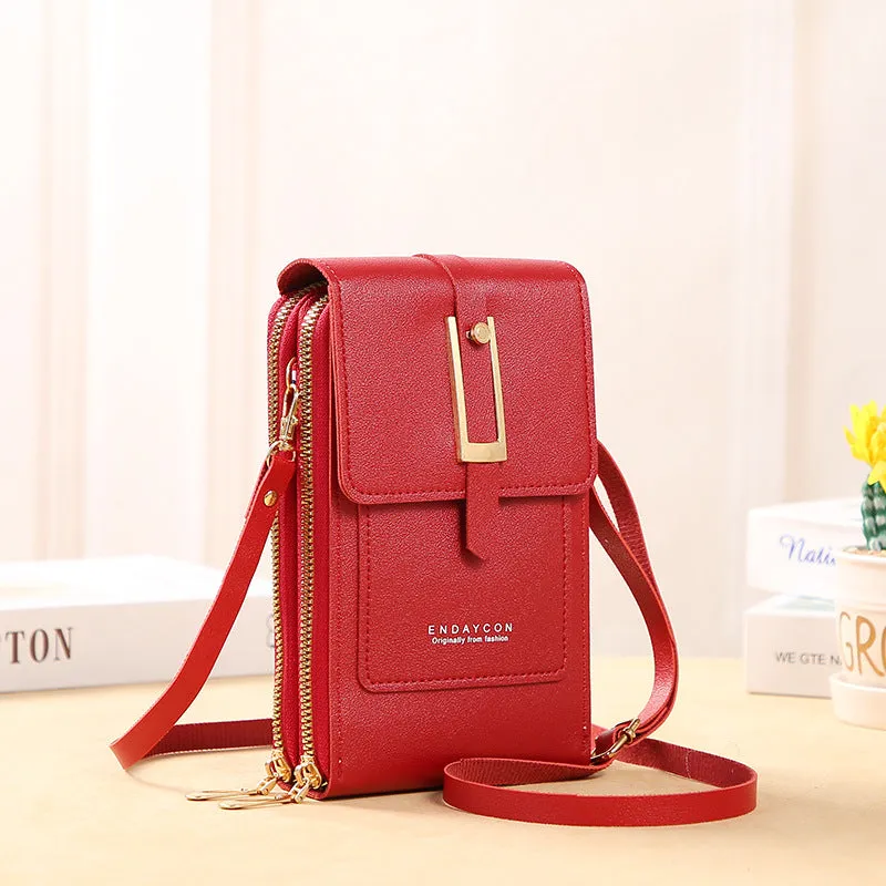 Touch-Screen  Crossbody Mobile Phone Purse/Handbag