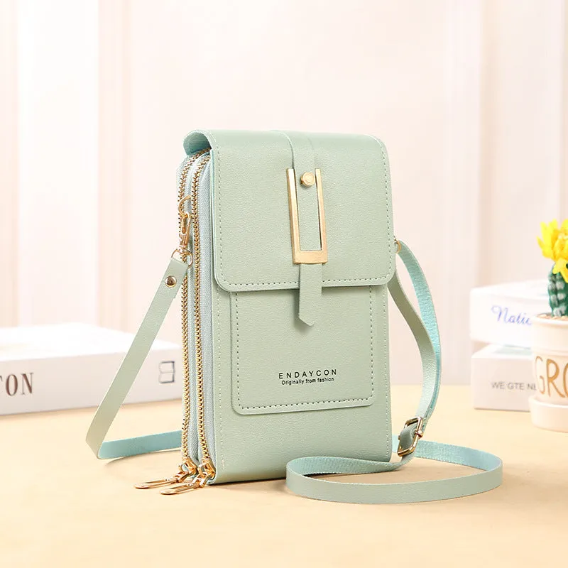 Touch-Screen  Crossbody Mobile Phone Purse/Handbag