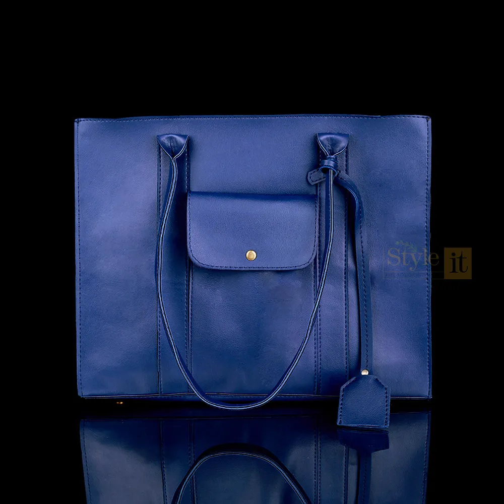 Triplet Blue Tote Set