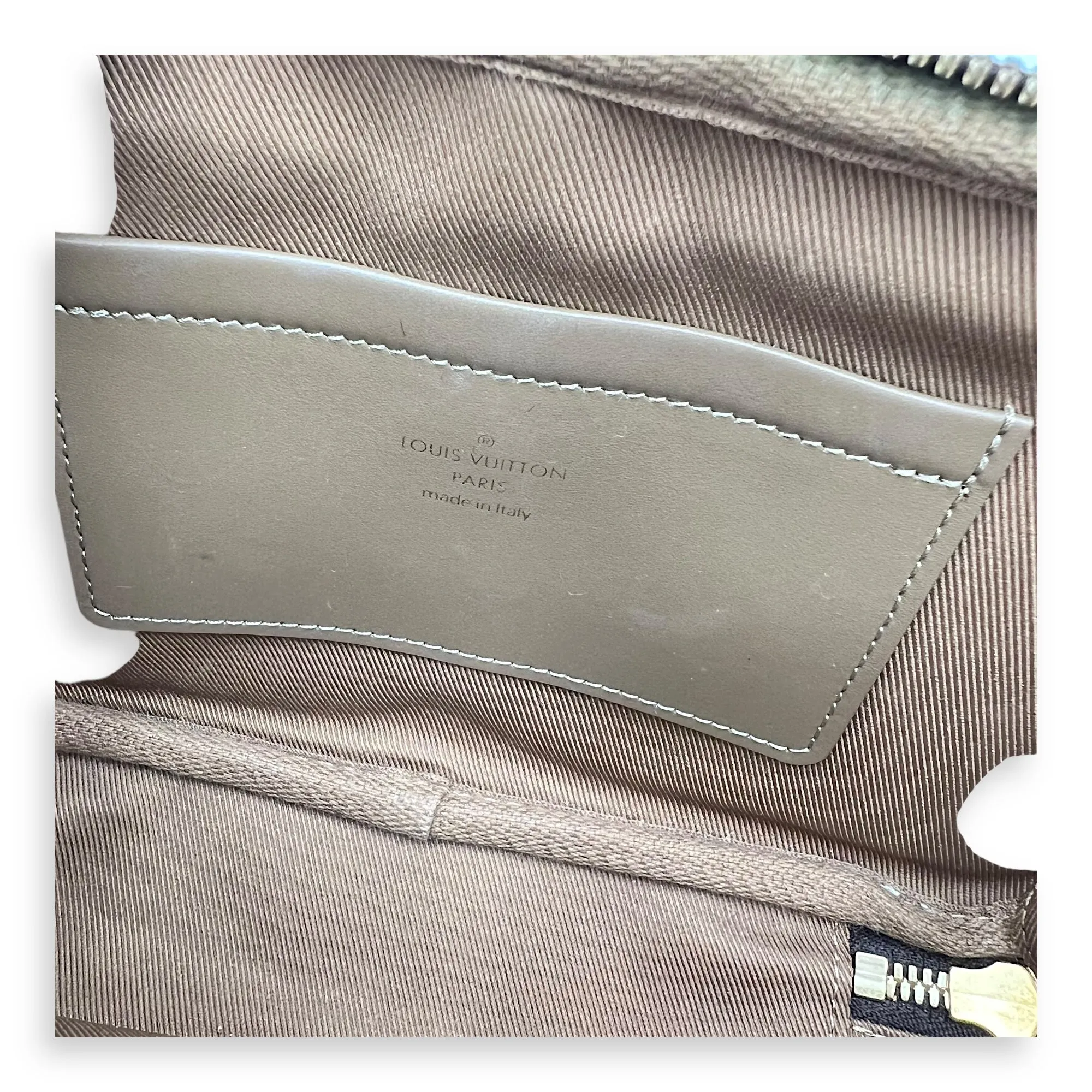 Utility Crossbody bag in Monogram coated canvas, Gold Hardware