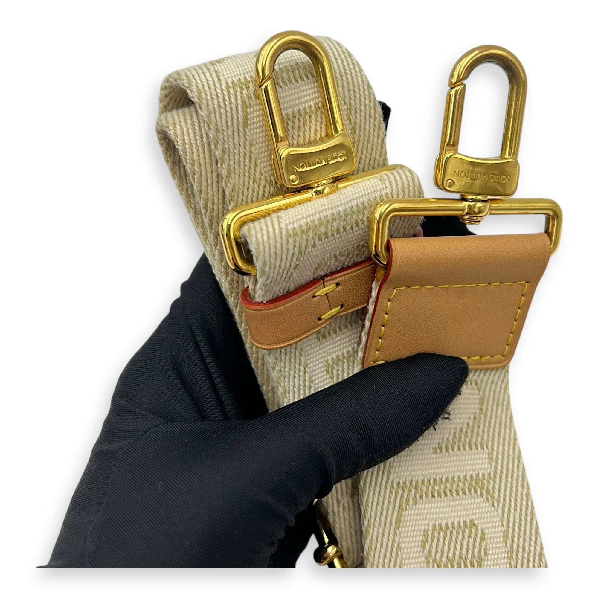 Utility Crossbody bag in Monogram coated canvas, Gold Hardware