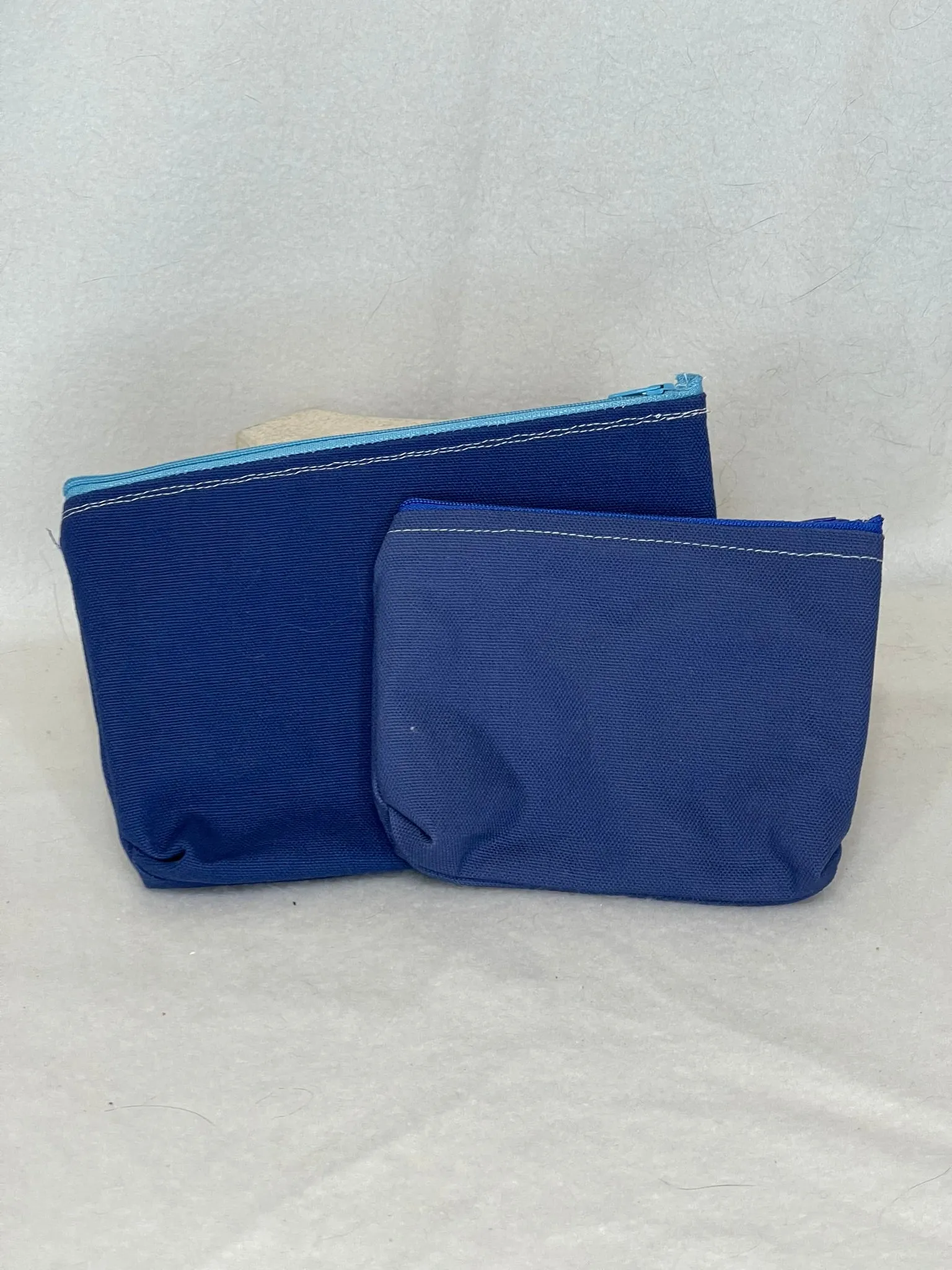 Utility Zipper Bag - Blue