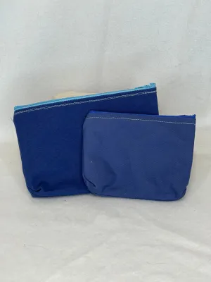 Utility Zipper Bag - Blue