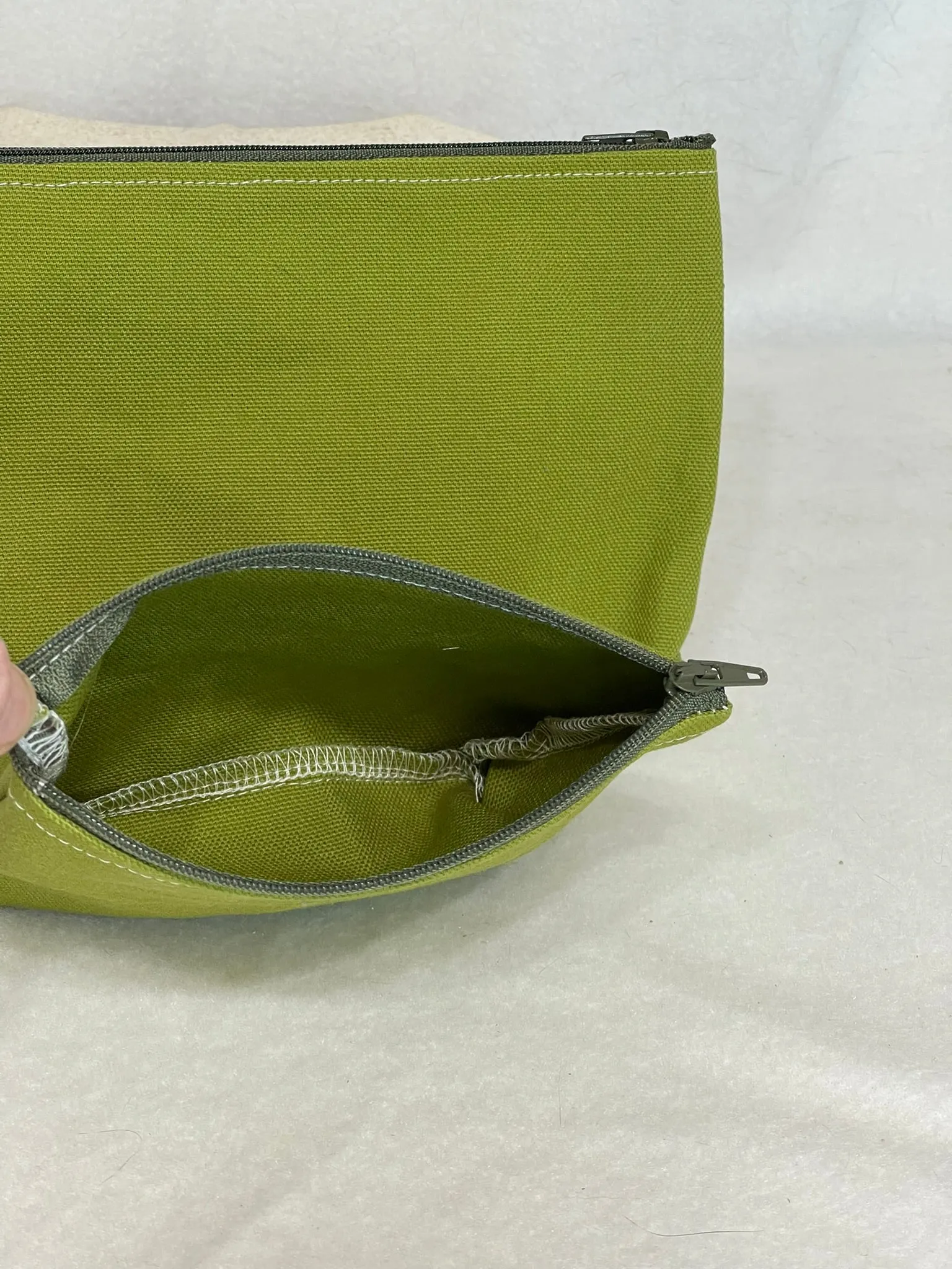 Utility Zipper Bag - Olive
