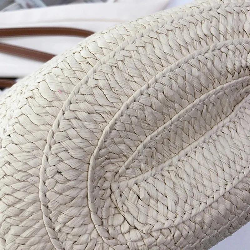Veloria™ Woven Straw Tote