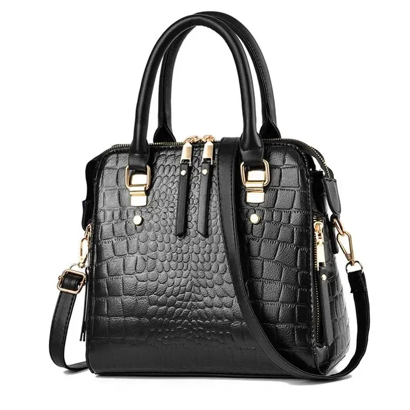 Vintage Crocodile Skin Women's Luxury Tote