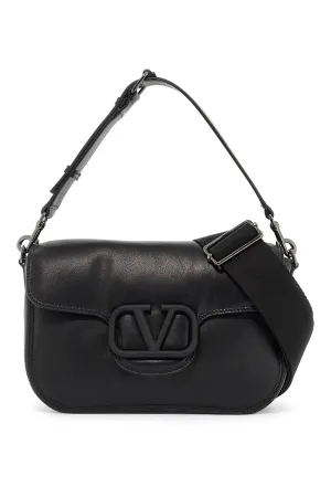 vlogo signature shoulder bag in nappa leather