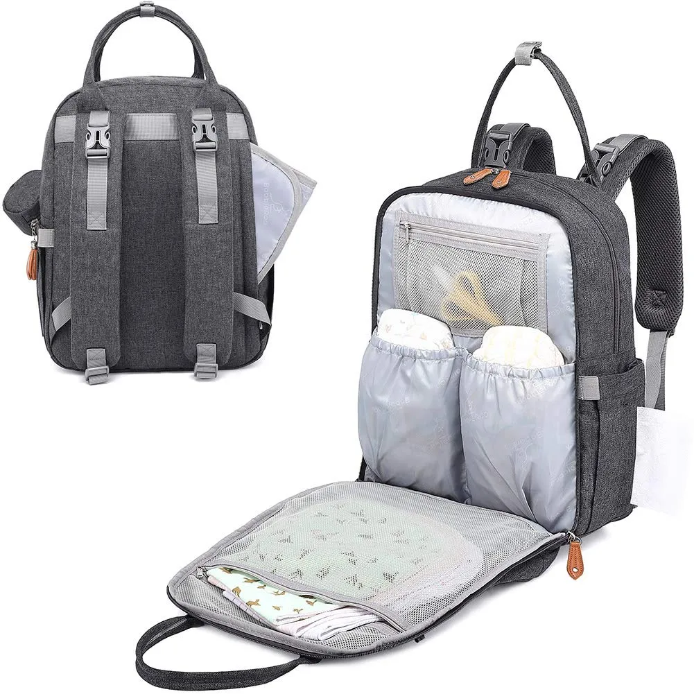 Waterproof travel diaper bag
