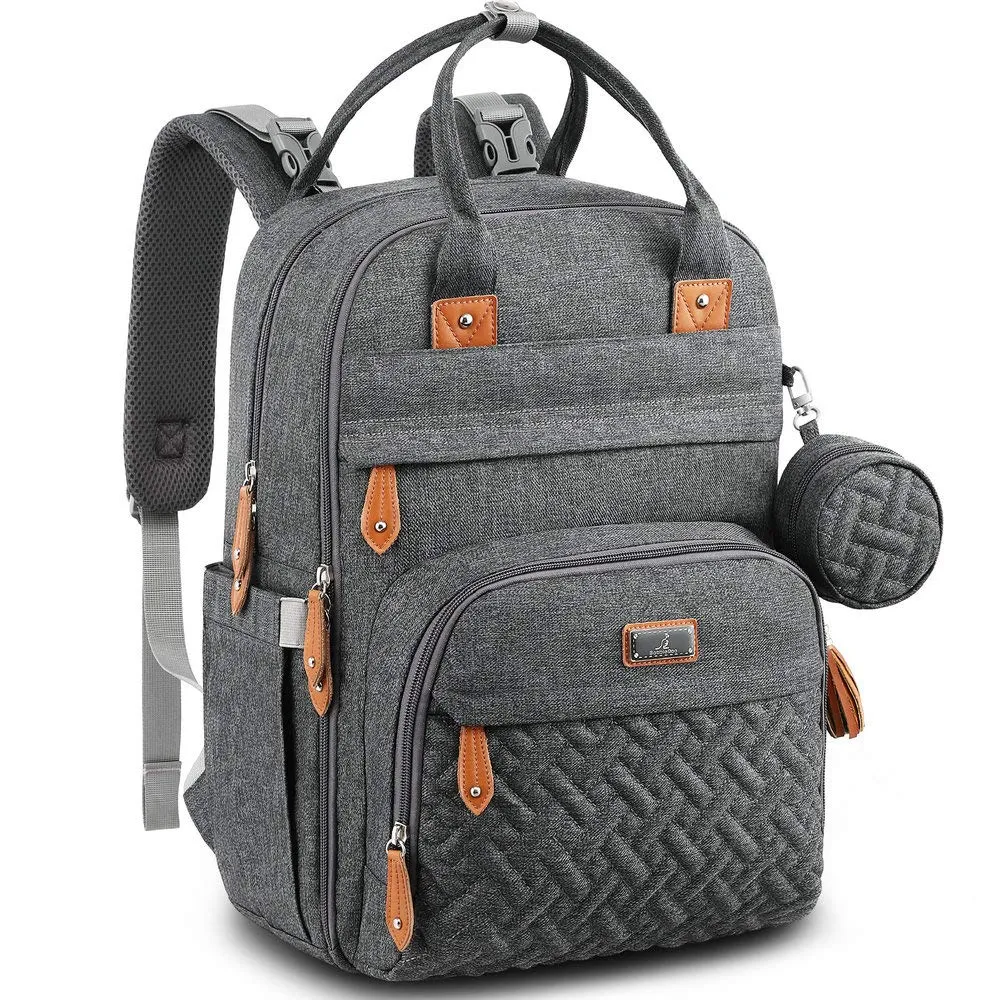 Waterproof travel diaper bag