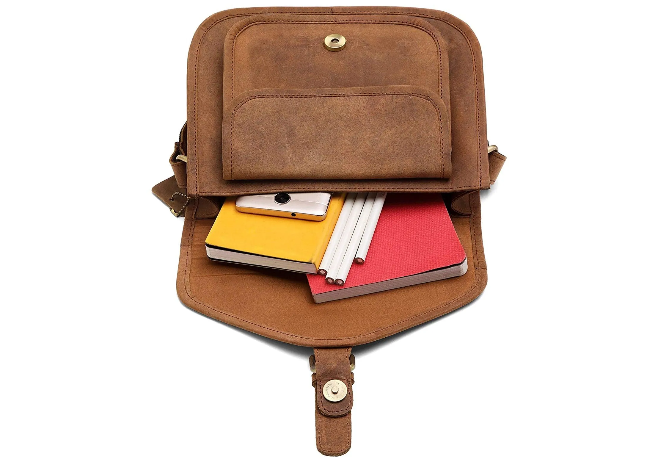 WILDHORN® Crossbody Bags for Women-Premium Leather Vintage Fashion Purse with Adjustable Strap