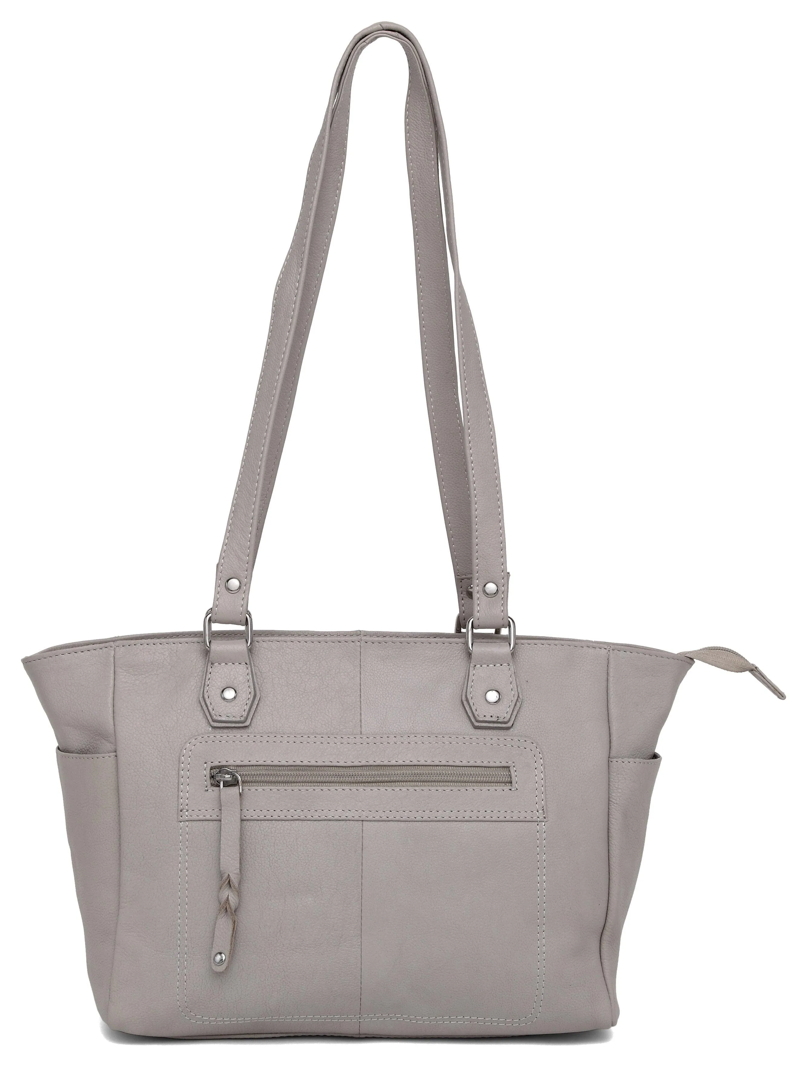 WildHorn® Upper Grain Genuine Leather Ladies Tote bag |Shoulder bag