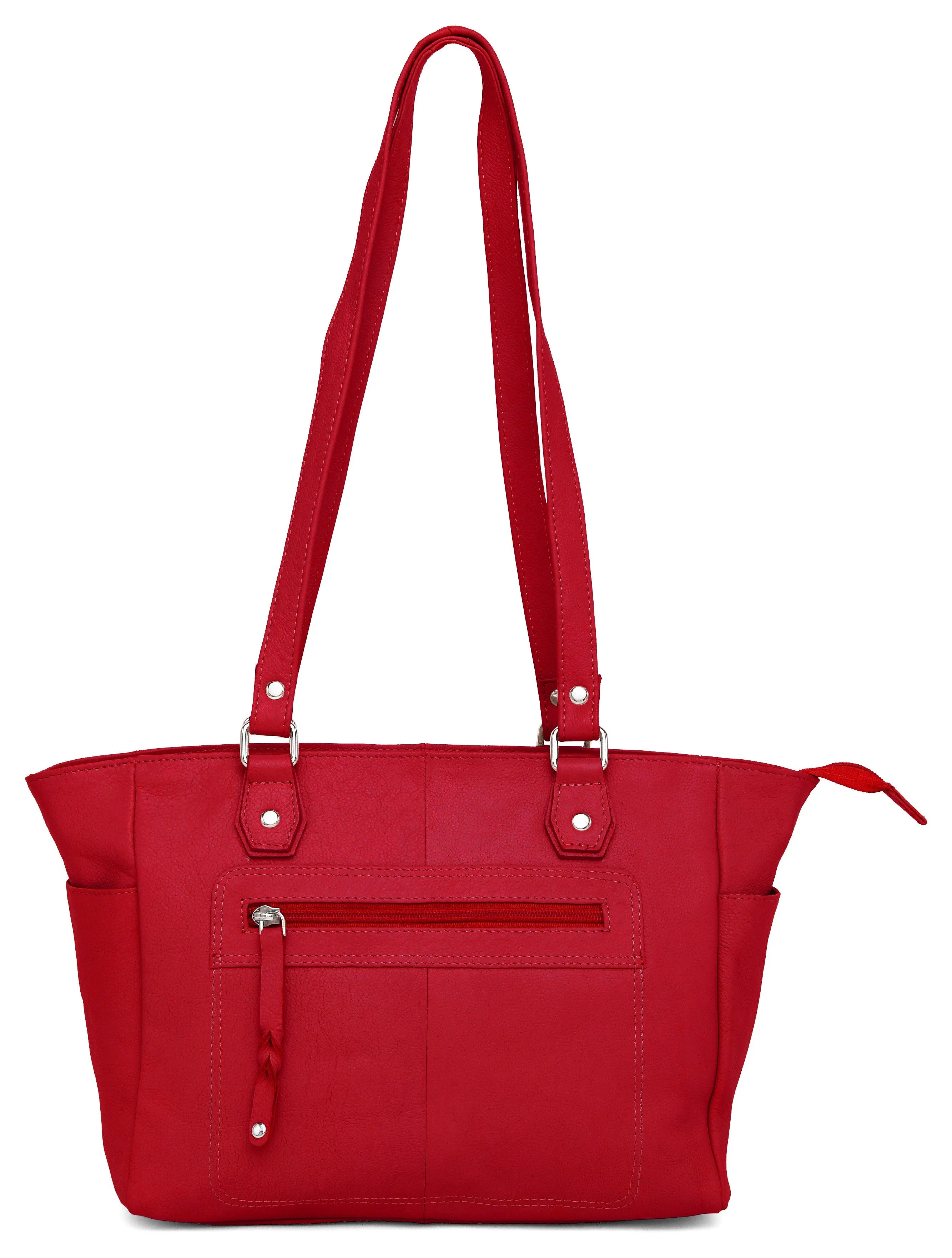 WildHorn® Upper Grain Genuine Leather Ladies Tote bag |Shoulder bag