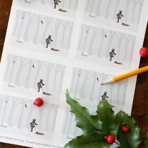 Winter Cheer PDF Gift Tag