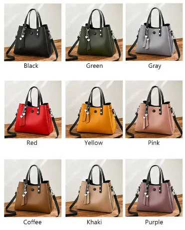 Women Leather Handbag 2019 Casual Crossbody Bag Ladies Designer Handbags High Quality Shoulder