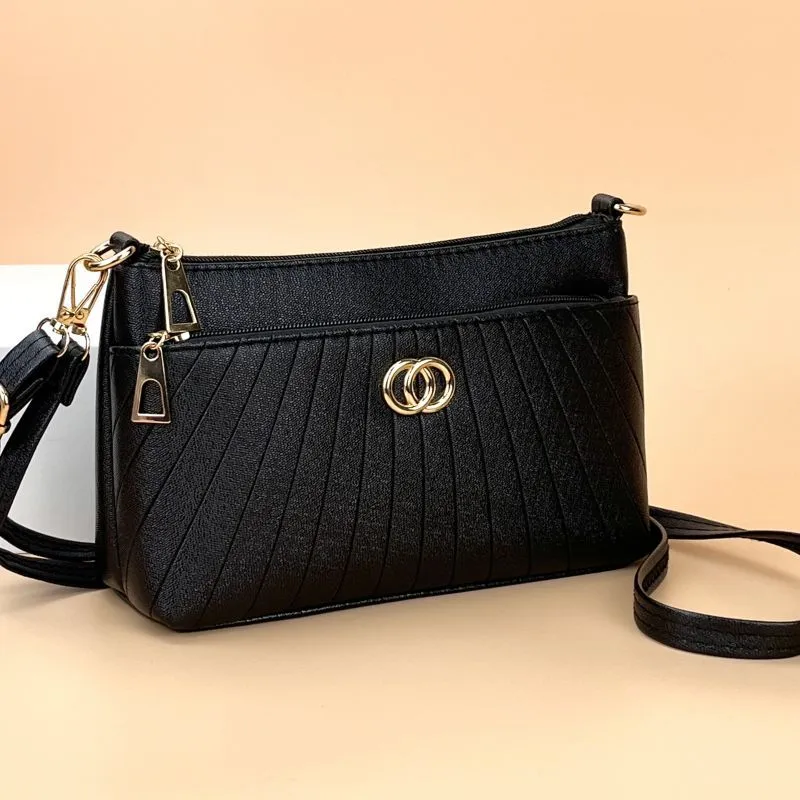 Women's Korean Fashion Large Capacity Mother Mobile Crossbody Bags