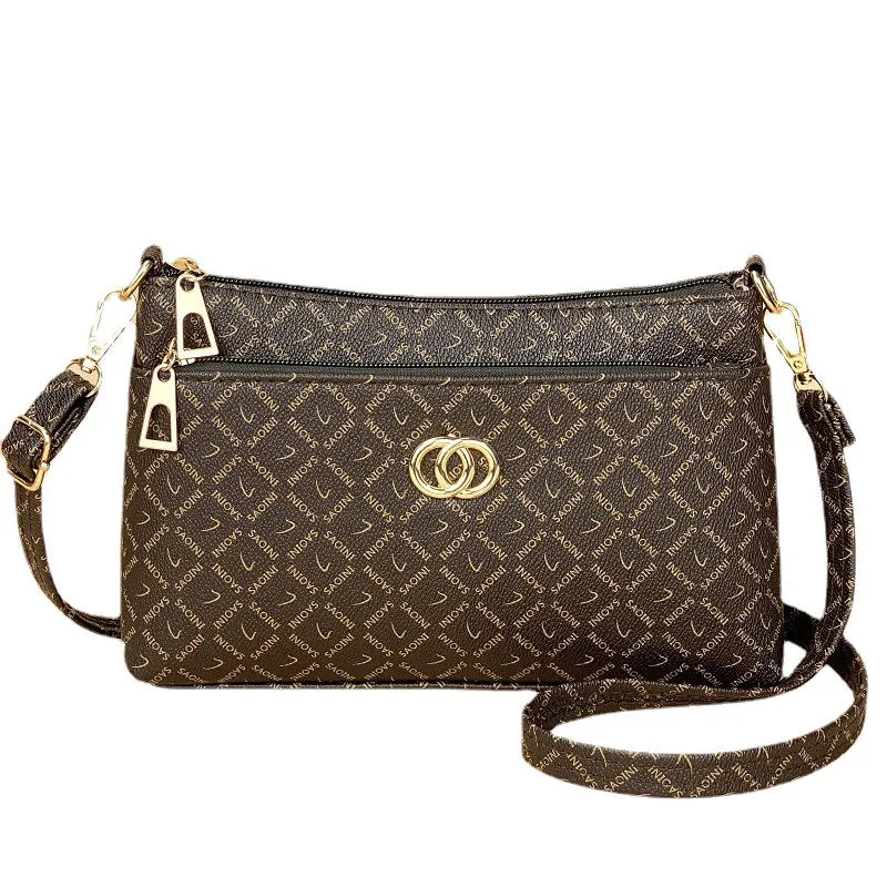 Women's Korean Fashion Large Capacity Mother Mobile Crossbody Bags