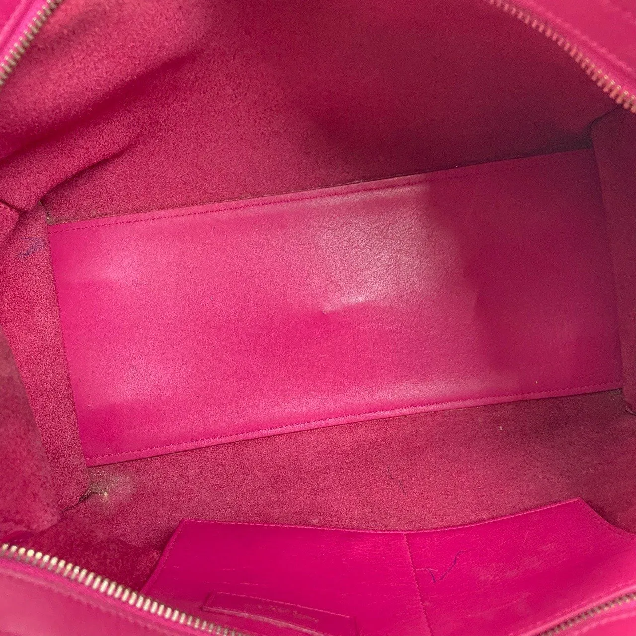 YSL Cabas Chyc Two-Way Bag in Pink Leather - Pre-Loved